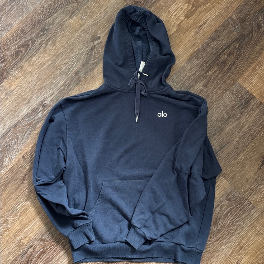 ALO Yoga Navy Hoodie
